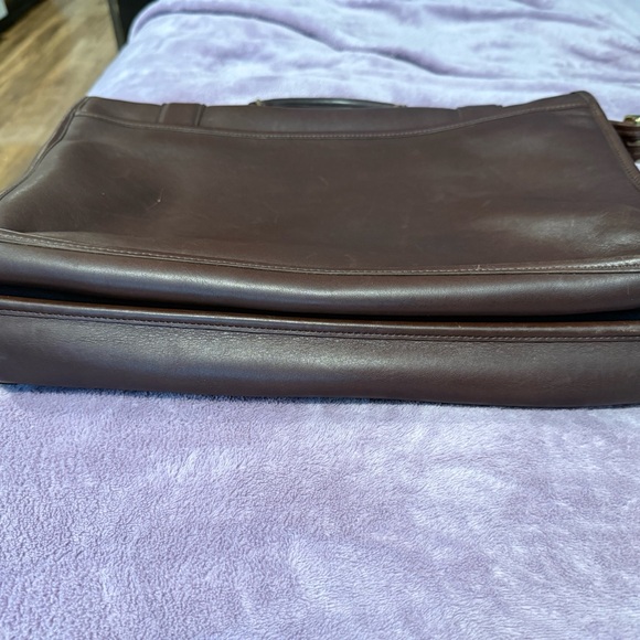 Coach Rich Brown Leather Men\'s briefcase